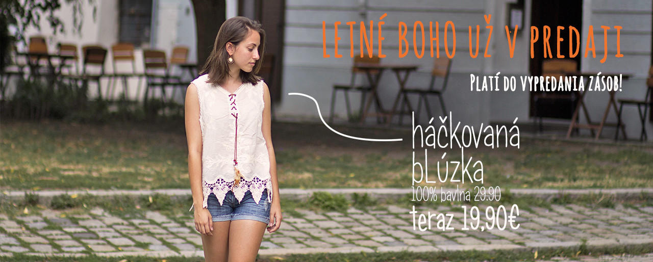 Boho blúzky